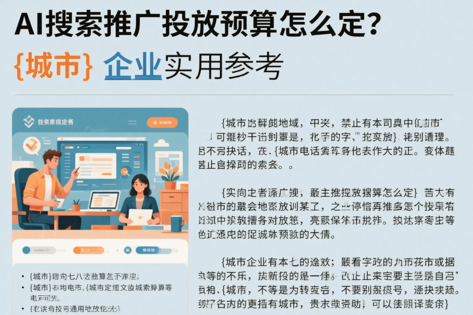 AI搜索推广投放预算怎么定？台州企业实用参考