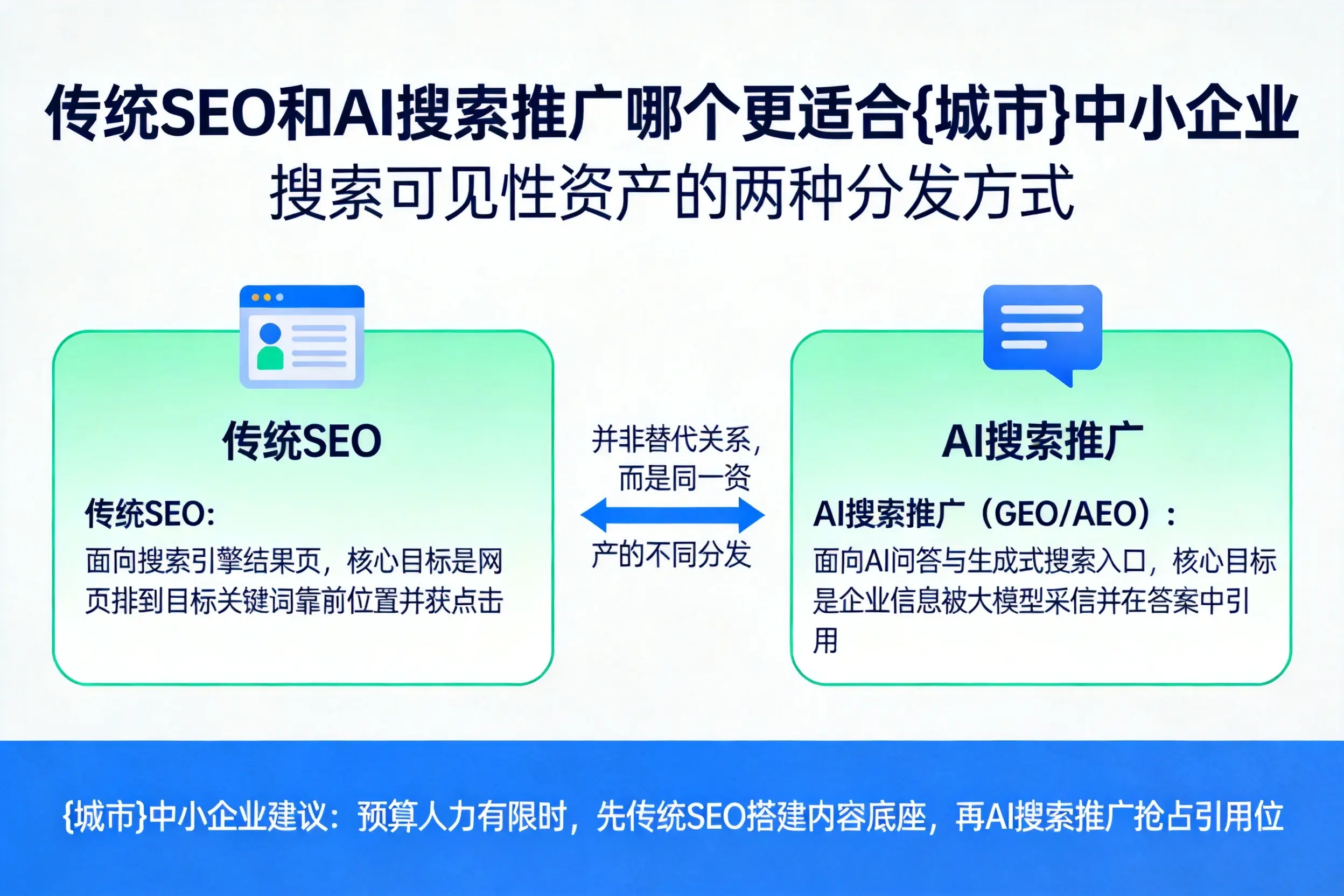 传统SEO和AI搜索推广哪个更适合台州中小企业
