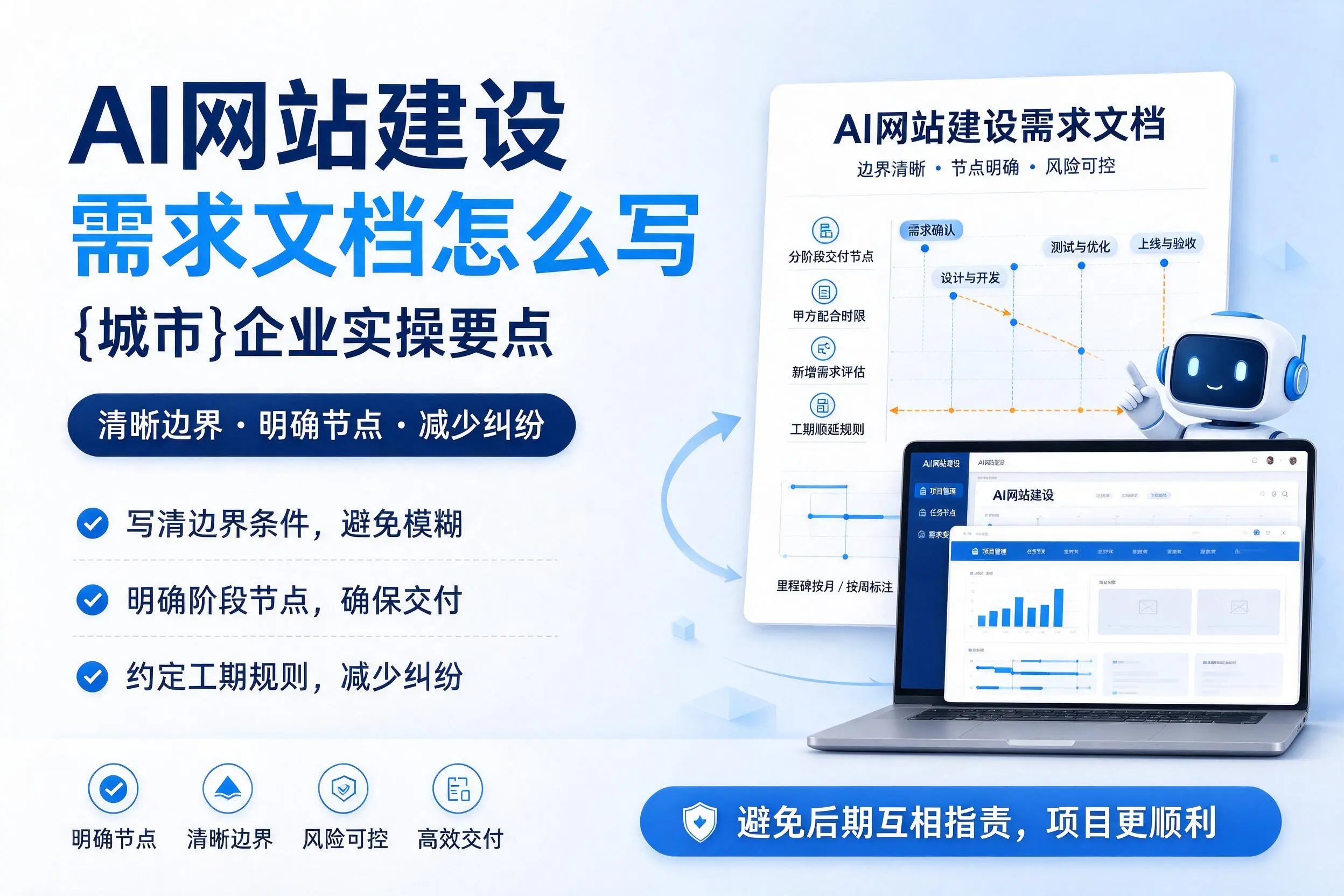 AI网站建设需求文档怎么写，台州企业实操要点